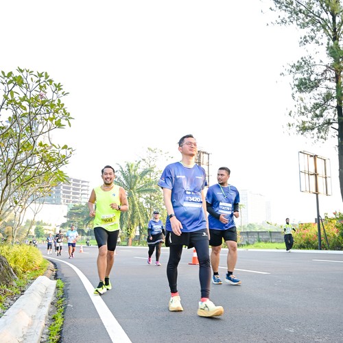 Race photo from BOGORUN 2026