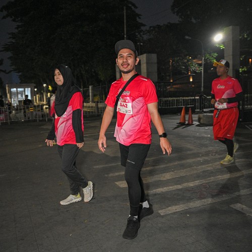 Race photo from SMARTFREN RUN 2026