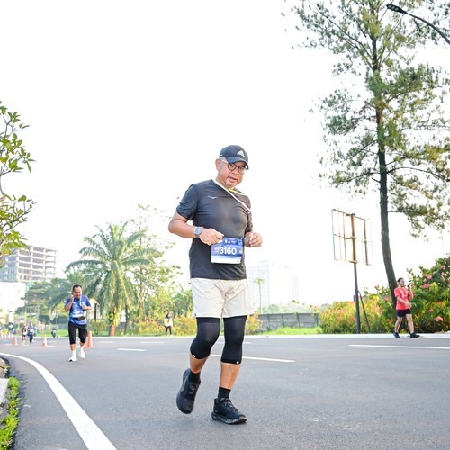 Race photo from BOGORUN 2026