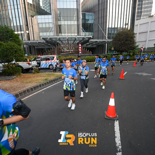 Race photo from ISOPLUS RUN 2026 - JAKARTA