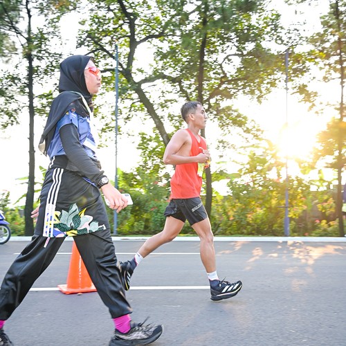 Race photo from BOGORUN 2026