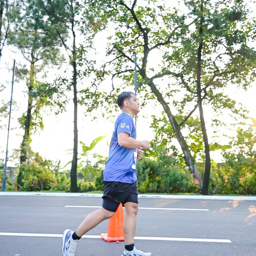 Race photo from BOGORUN 2026