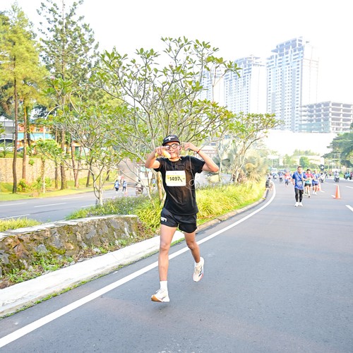 Race photo from BOGORUN 2026