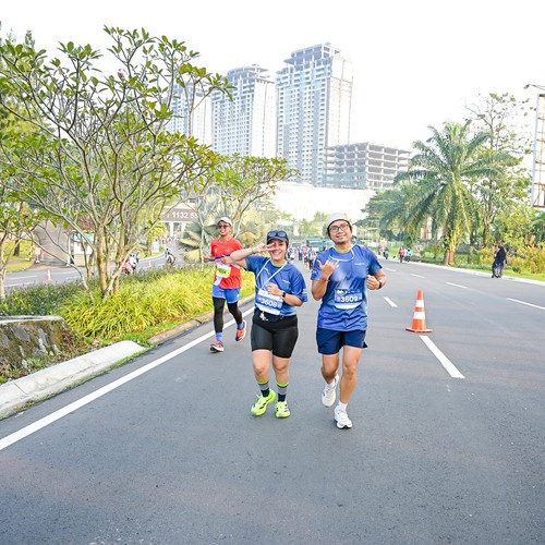 Race photo from BOGORUN 2026