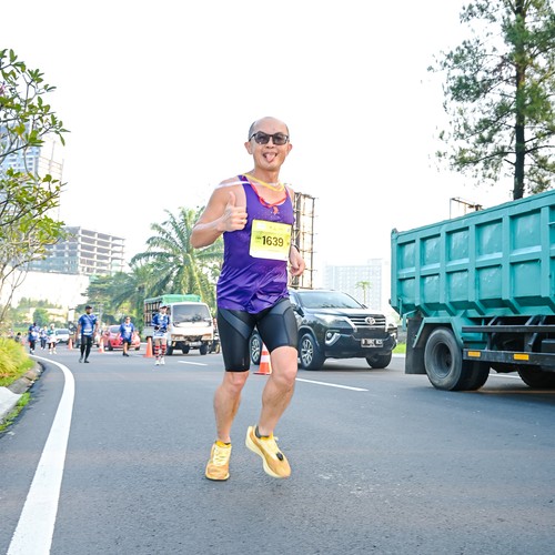 Race photo from BOGORUN 2026