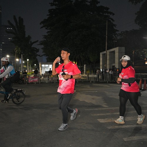 Race photo from SMARTFREN RUN 2026