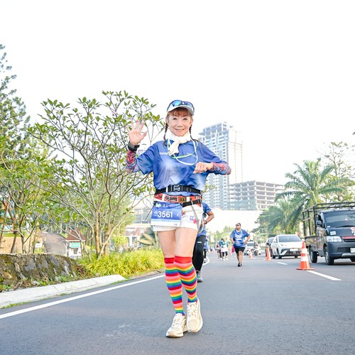 Race photo from BOGORUN 2026