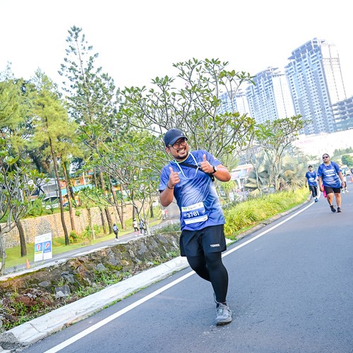 Race photo from BOGORUN 2026