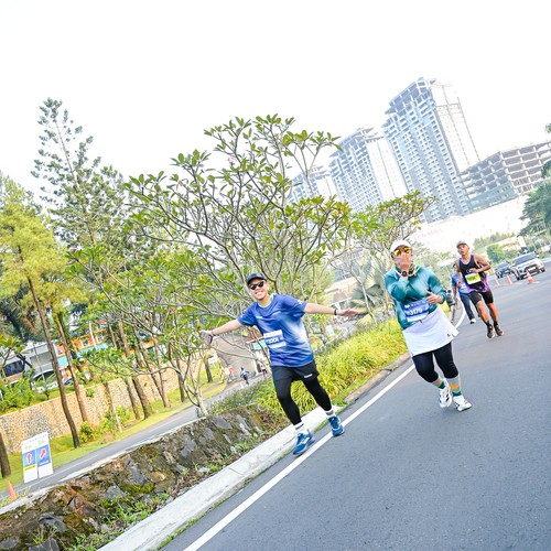Race photo from BOGORUN 2026