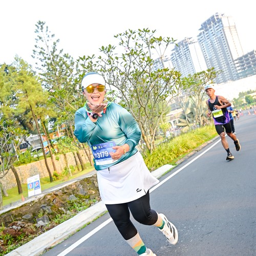 Race photo from BOGORUN 2026