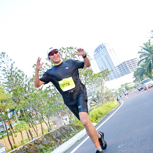 Race photo from BOGORUN 2026