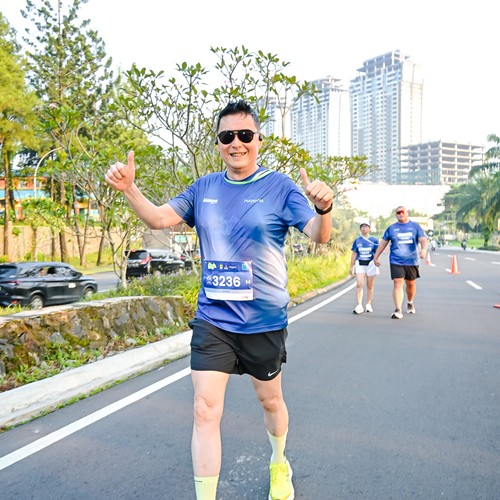 Race photo from BOGORUN 2026