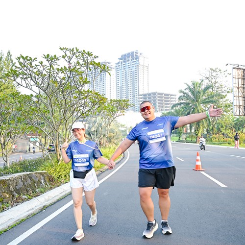 Race photo from BOGORUN 2026
