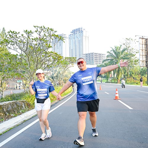 Race photo from BOGORUN 2026