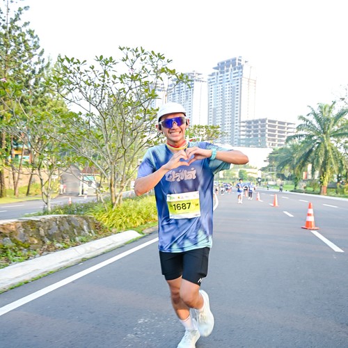 Race photo from BOGORUN 2026
