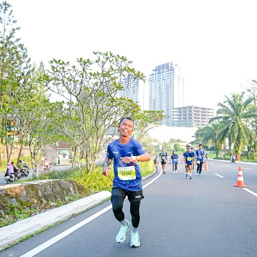 Race photo from BOGORUN 2026