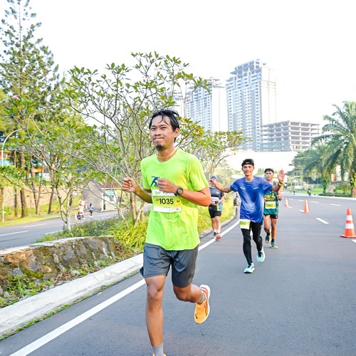 Race photo from BOGORUN 2026