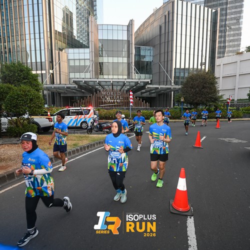 Race photo from ISOPLUS RUN 2026 - JAKARTA