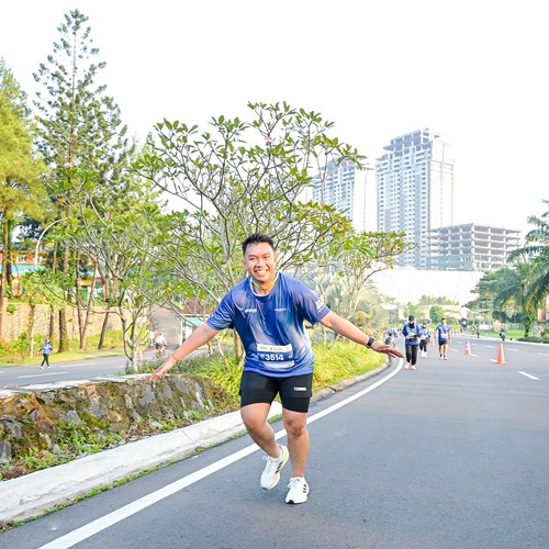 Race photo from BOGORUN 2026