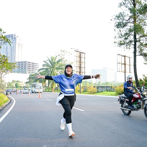 Race photo from BOGORUN 2026