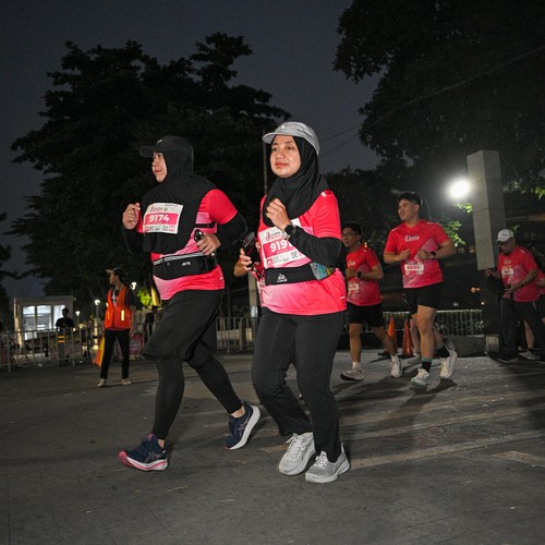 Race photo from SMARTFREN RUN 2026