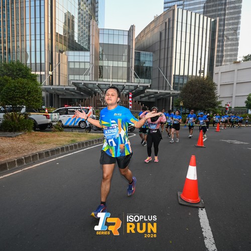 Race photo from ISOPLUS RUN 2026 - JAKARTA