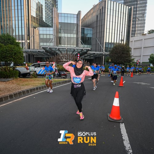 Race photo from ISOPLUS RUN 2026 - JAKARTA