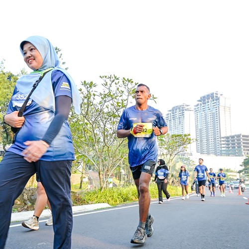 Race photo from BOGORUN 2026