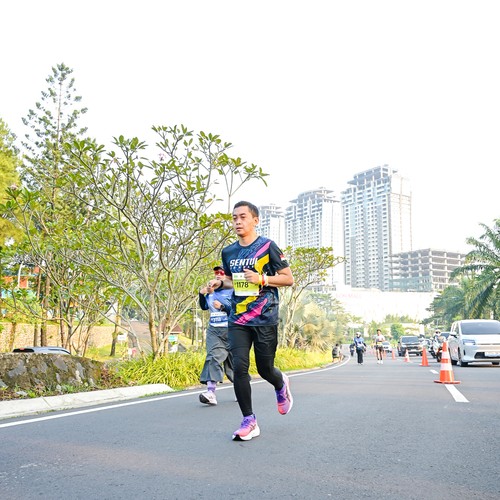 Race photo from BOGORUN 2026