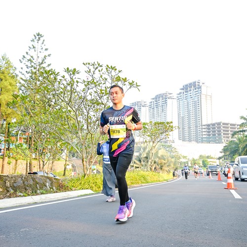 Race photo from BOGORUN 2026
