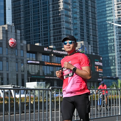 Race photo from SMARTFREN RUN 2026