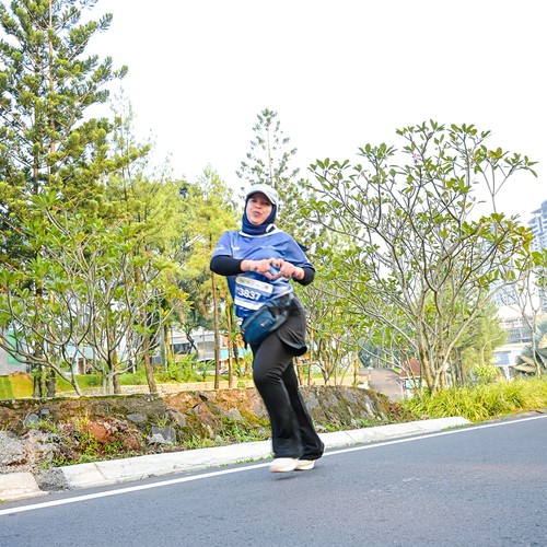 Race photo from BOGORUN 2026