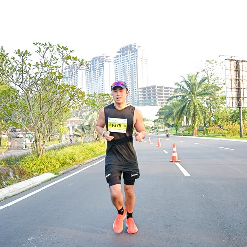 Race photo from BOGORUN 2026