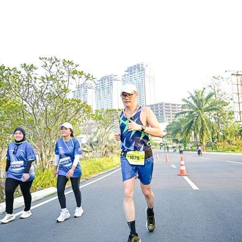 Race photo from BOGORUN 2026