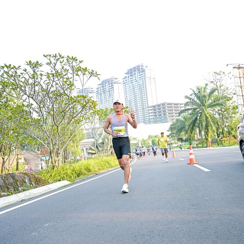 Race photo from BOGORUN 2026