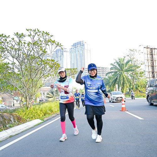 Race photo from BOGORUN 2026