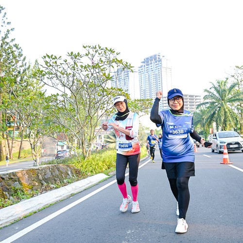 Race photo from BOGORUN 2026