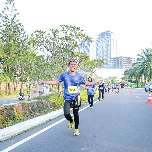 Race photo from BOGORUN 2026
