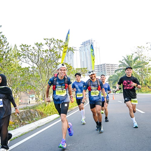 Race photo from BOGORUN 2026