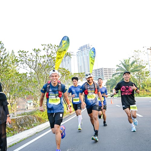 Race photo from BOGORUN 2026