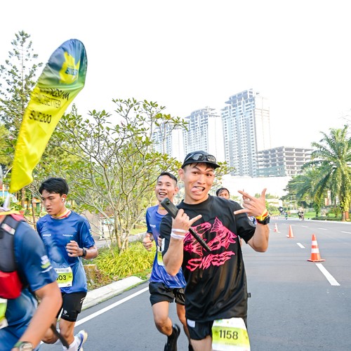 Race photo from BOGORUN 2026