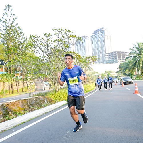 Race photo from BOGORUN 2026