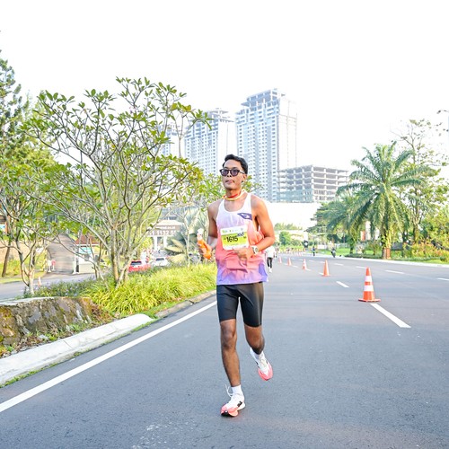 Race photo from BOGORUN 2026