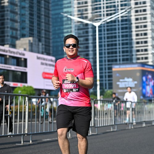 Race photo from SMARTFREN RUN 2026