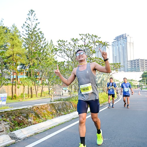 Race photo from BOGORUN 2026