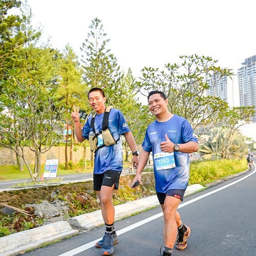 Race photo from BOGORUN 2026