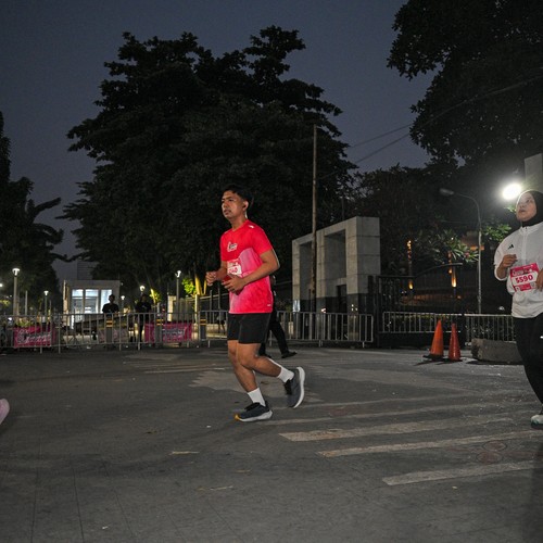 Race photo from SMARTFREN RUN 2026