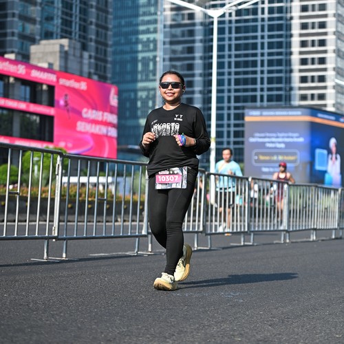 Race photo from SMARTFREN RUN 2026