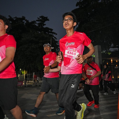 Race photo from SMARTFREN RUN 2026