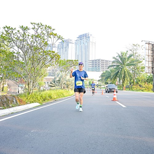 Race photo from BOGORUN 2026